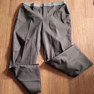 NWT Linda Allard Ellen Tracy Tepu3964 Women's Espresso Petite Dress Pants - 10P